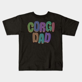 Corgi Dad Kids T-Shirt